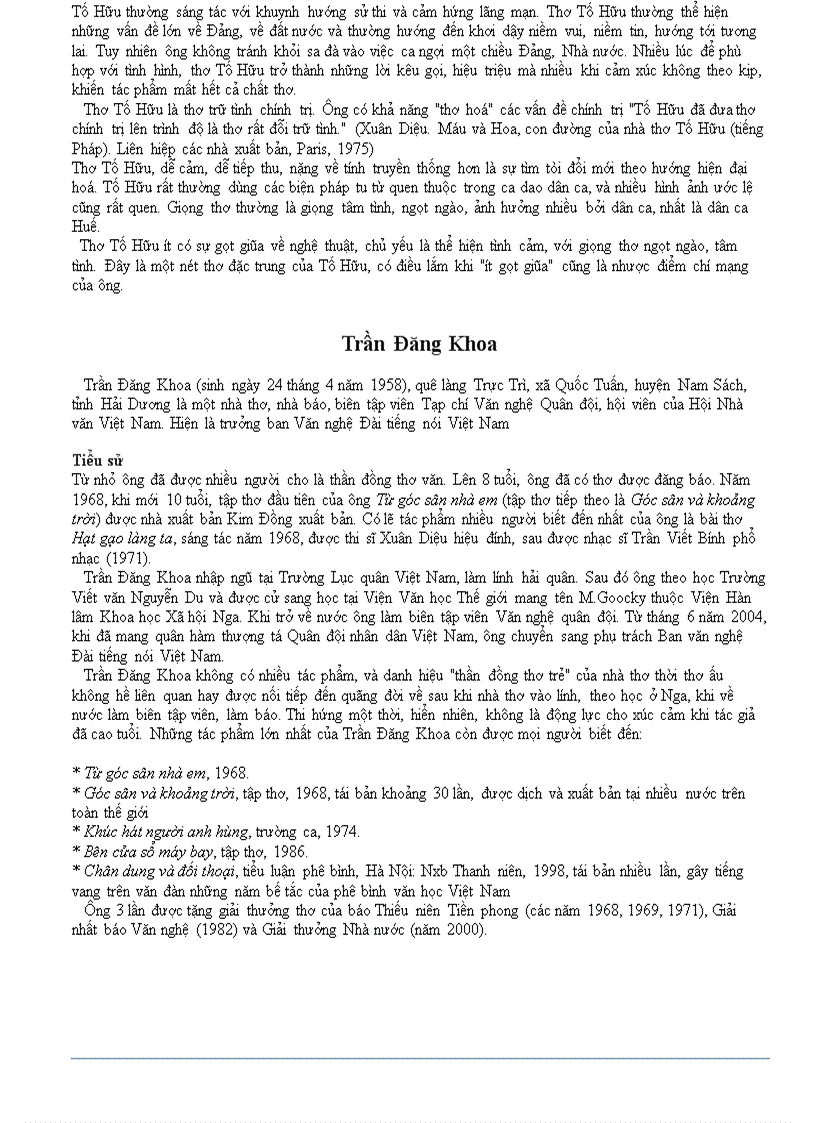 image for page Tác giả trong chương trình ngữ văn 6 phần 3