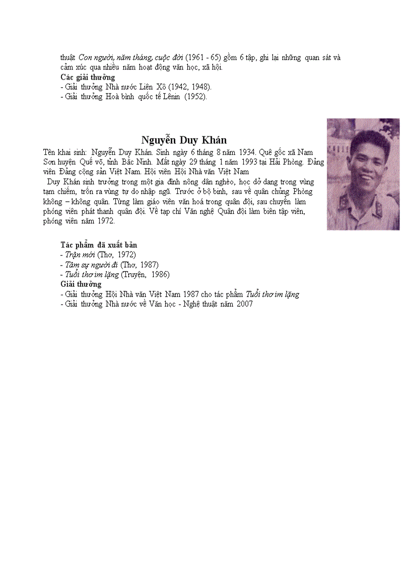 image for page Tác giả trong chương trình ngữ văn 6 phần 3