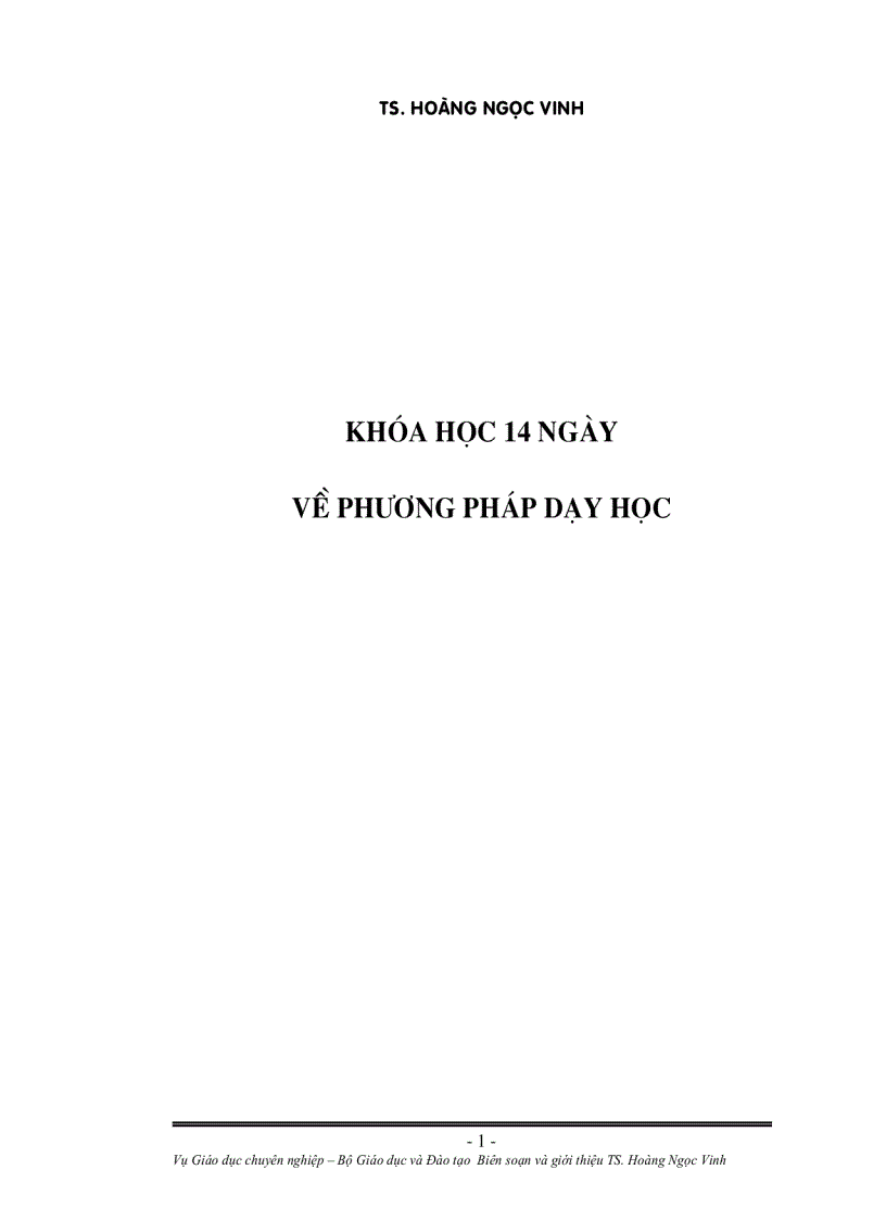 image for page Tập huấn về PPDH