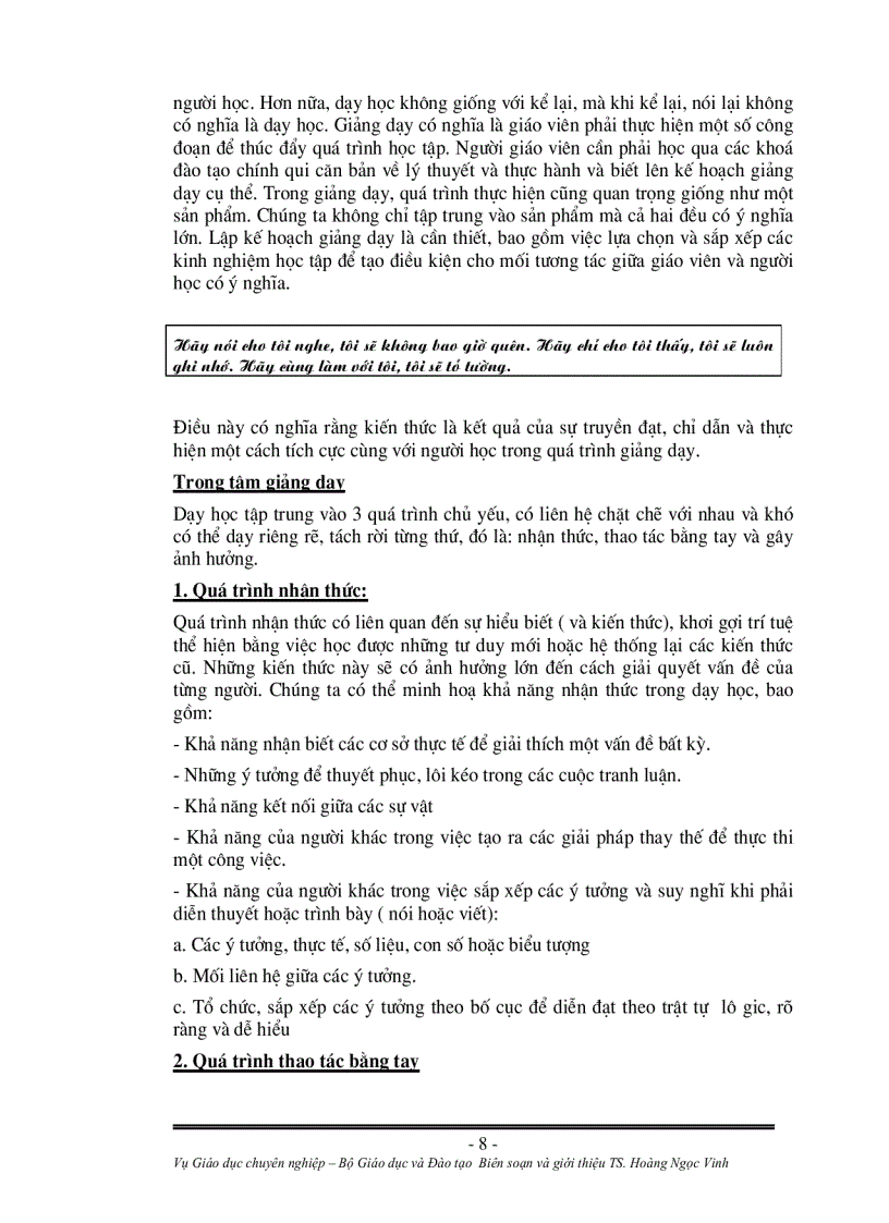 image for page Tập huấn về PPDH