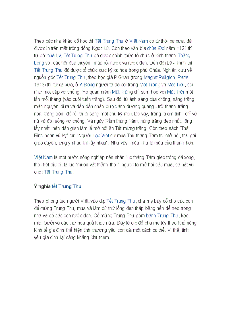 image for page Tết trung thu và các phong tuc