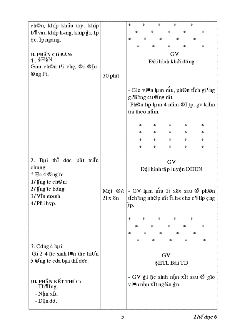 Thể dục 6