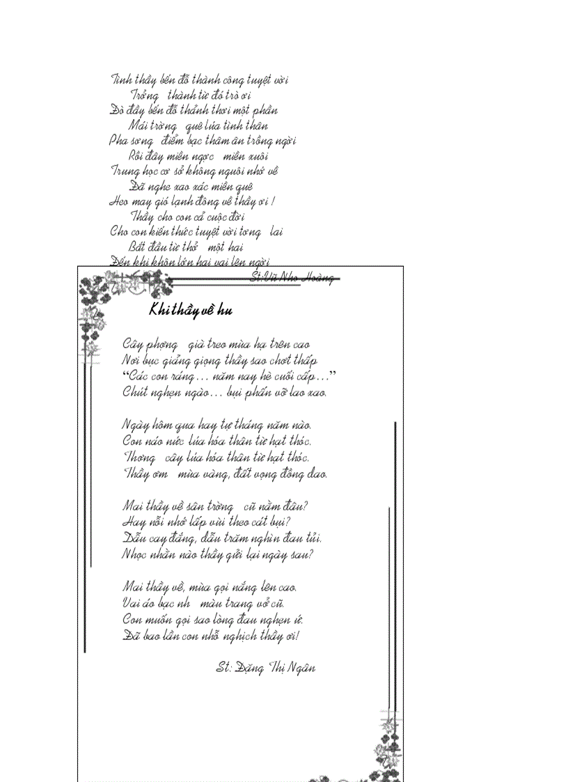 image for page Thơ chào mừng 20 11