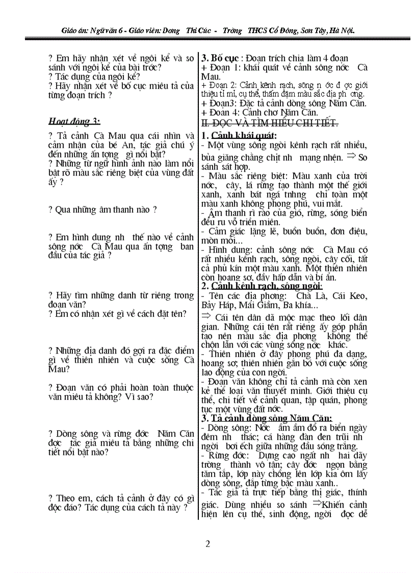 image for page Tiet 77 song nuoc ca mau