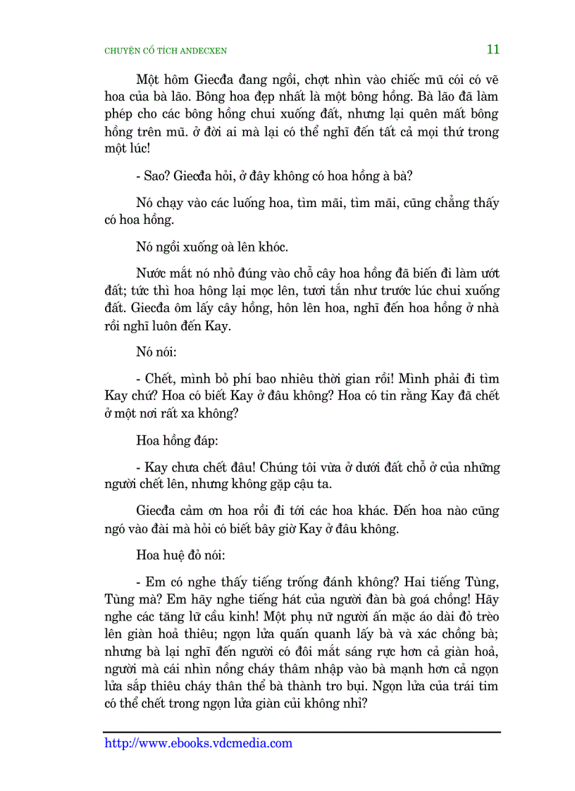 image for page Truyện cổ tích andecxen