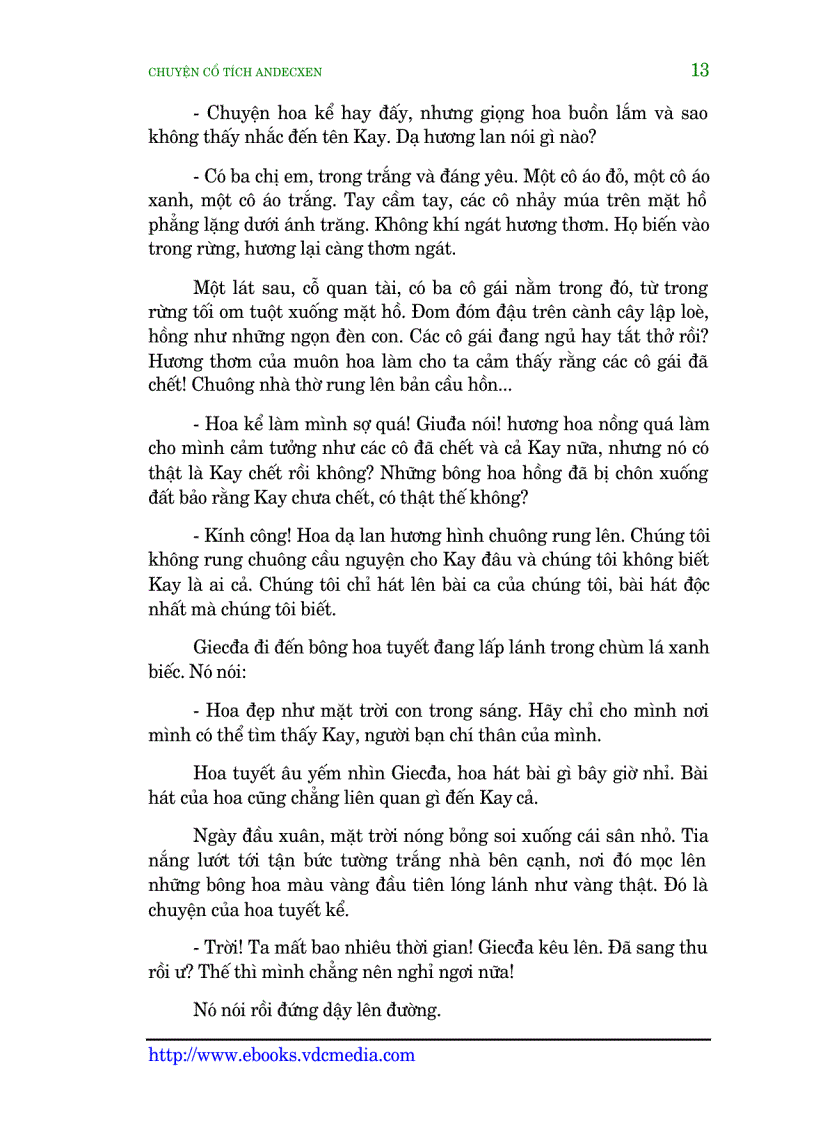 image for page Truyện cổ tích andecxen