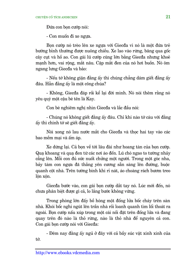 image for page Truyện cổ tích andecxen