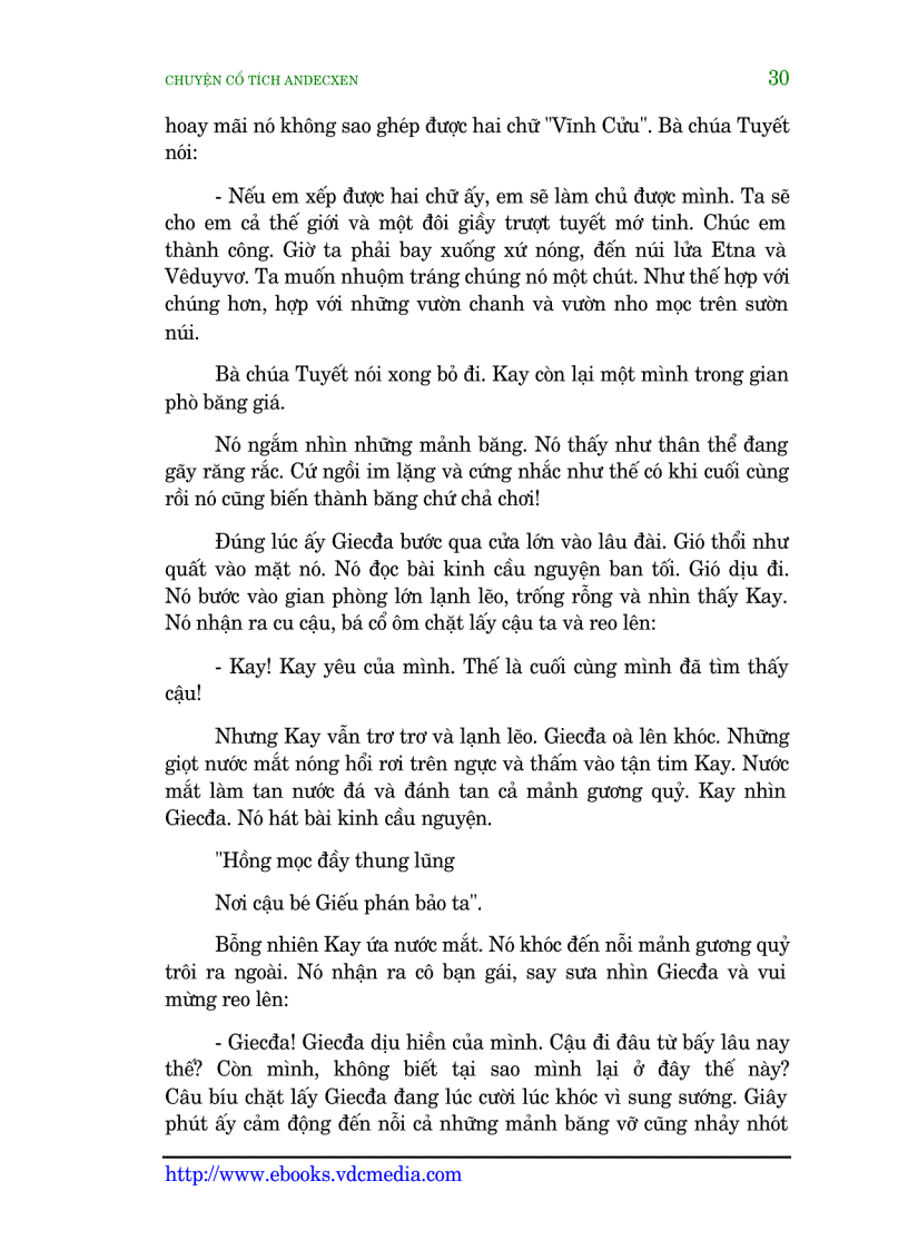 image for page Truyện cổ tích andecxen