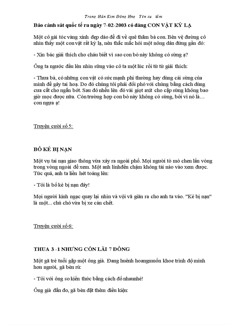 image for page Truyen cuoi Viet Nam