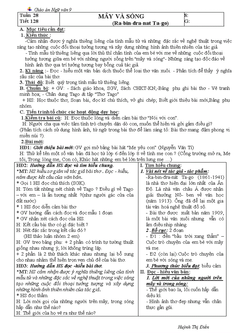 image for page Tuần 28 NV 9 CKTKN