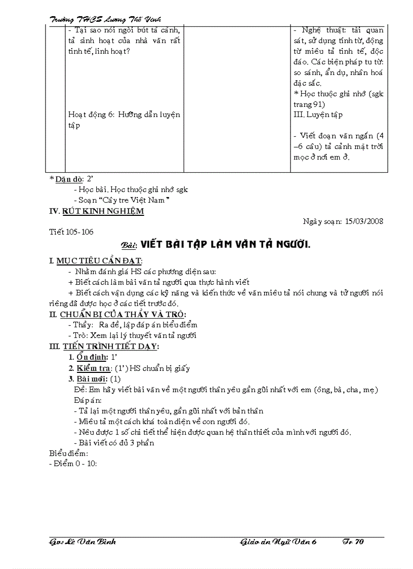 image for page Văn 6 HK2 mới