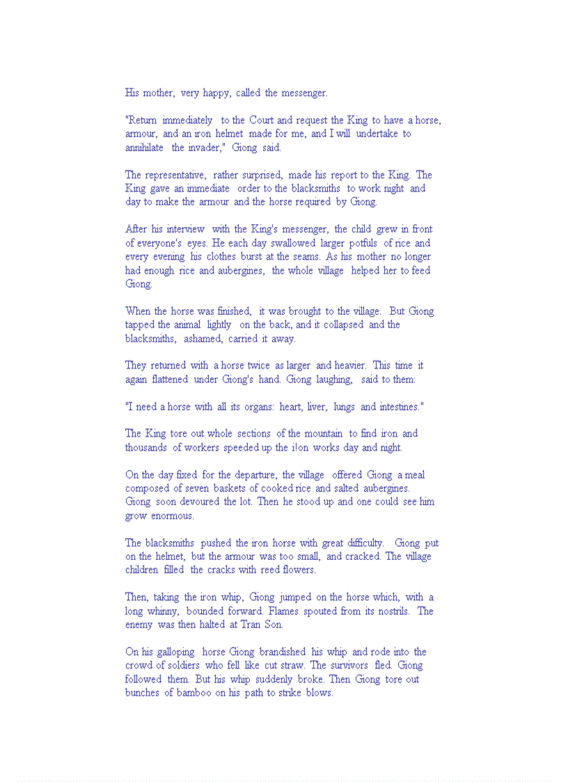 image for page VB Thánh Gióng viết bằng Tiếng Anh