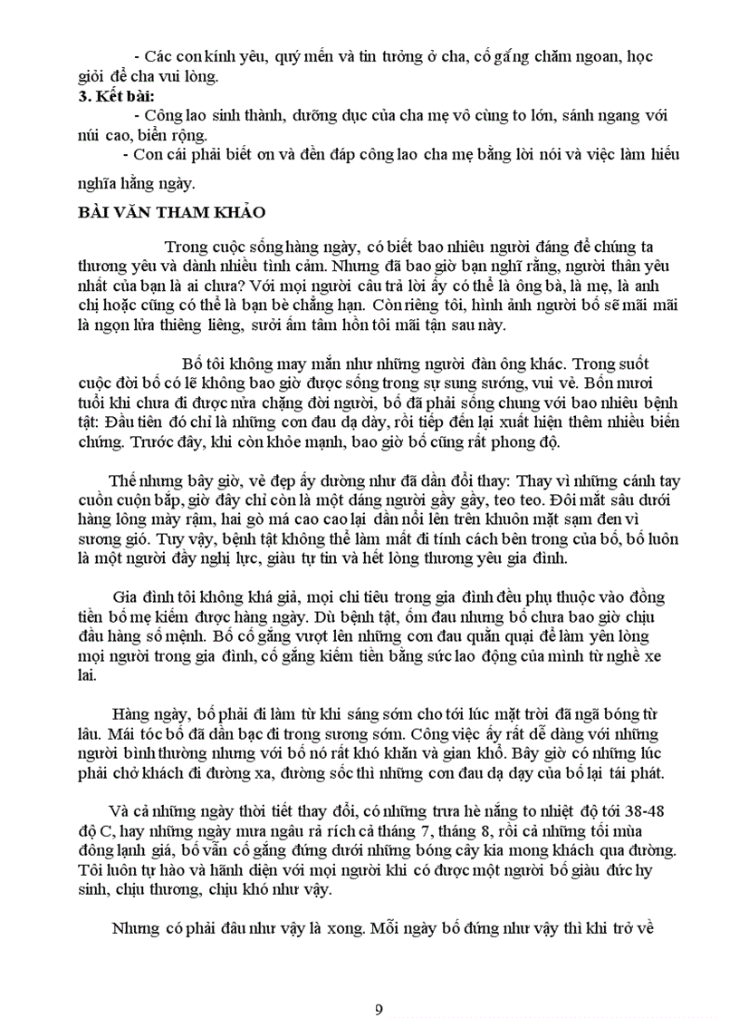 image for page 1 số bài làm văn biểu cảm 7