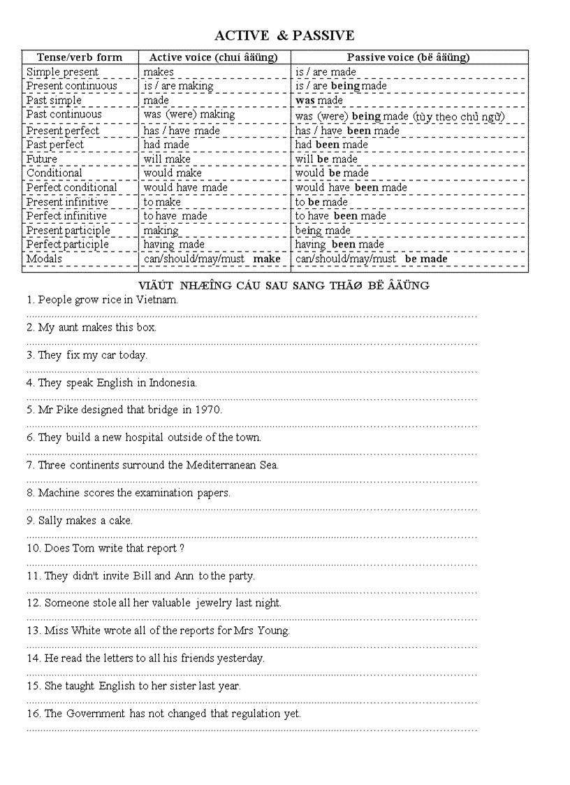 image for page Active Passive