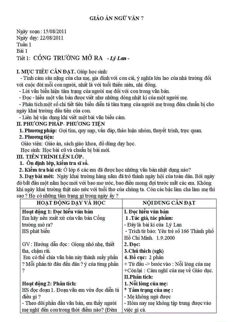 image for page Bài 1 tiết 1 2 van 7