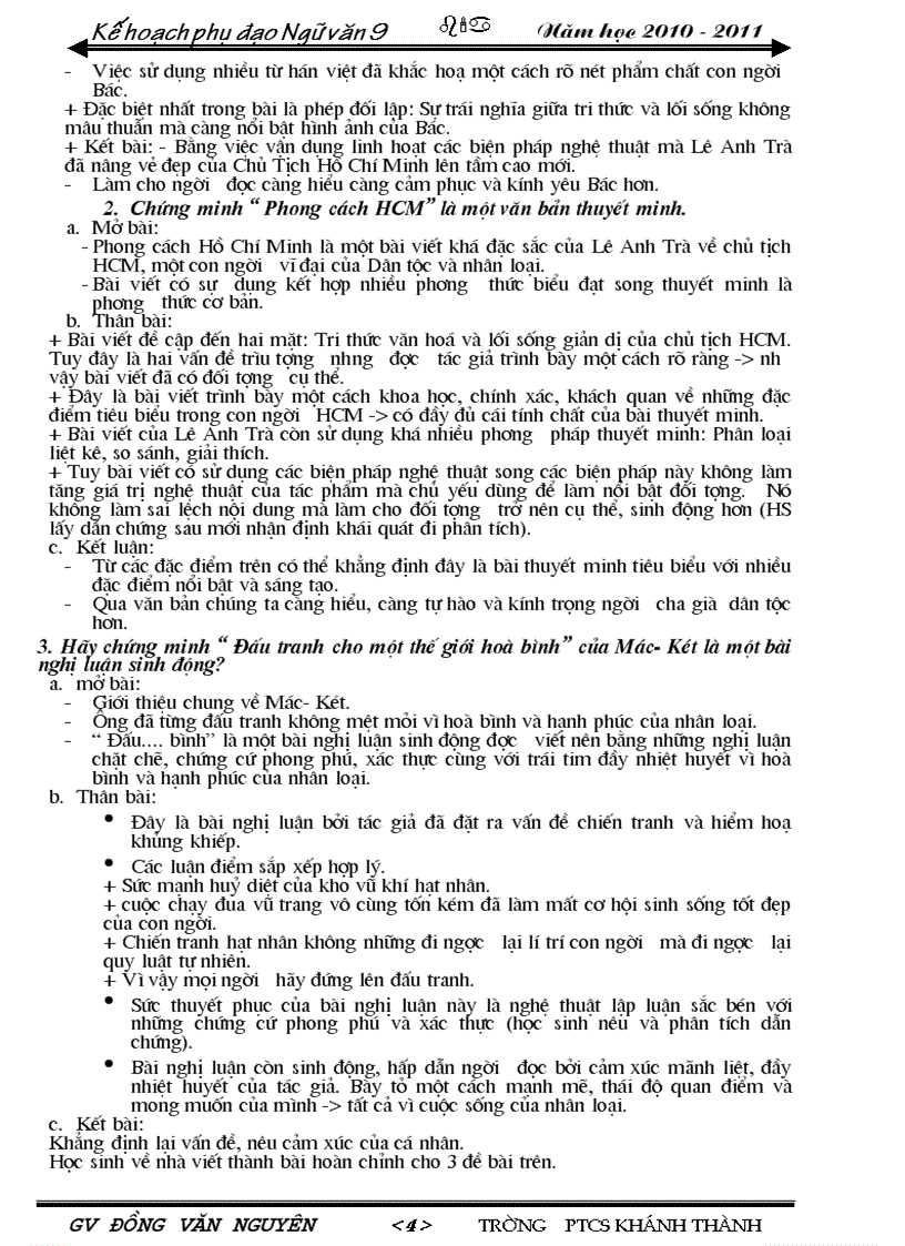 image for page Bồi dưỡng Ngữ văn 9