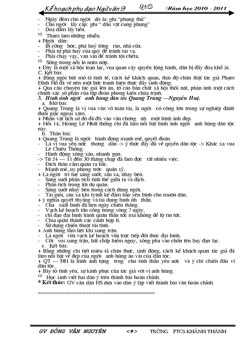 image for page Bồi dưỡng Ngữ văn 9