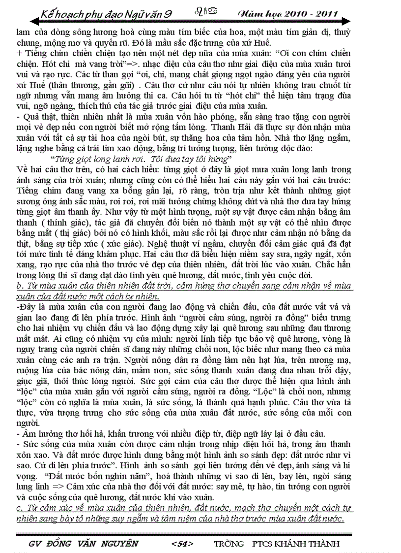 image for page Bồi dưỡng Ngữ văn 9