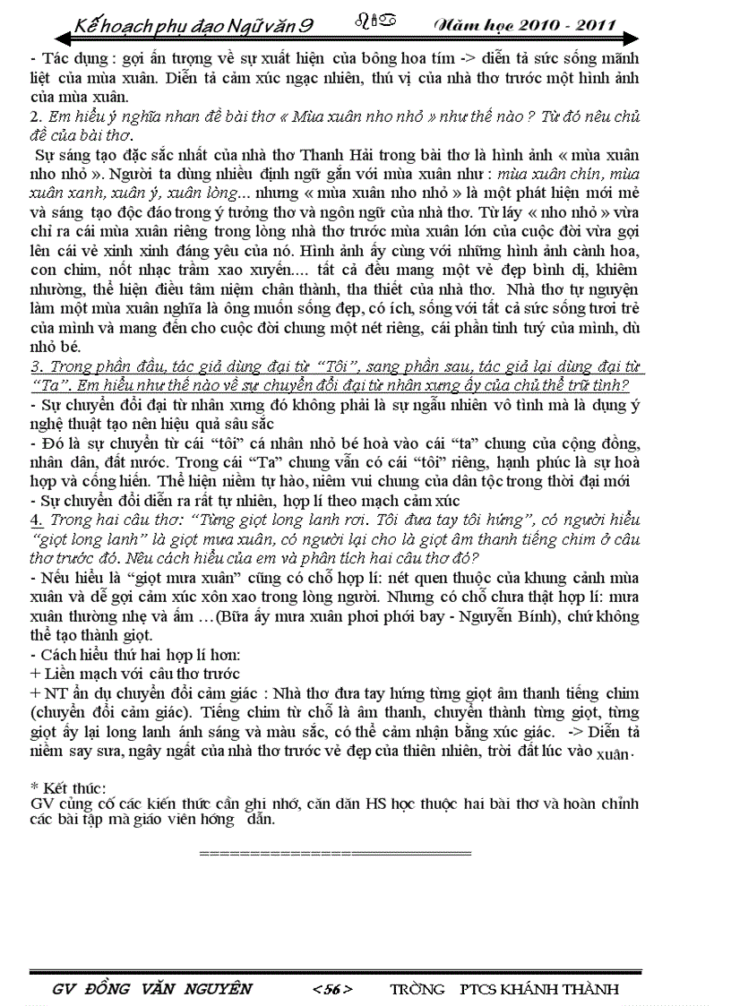 image for page Bồi dưỡng Ngữ văn 9