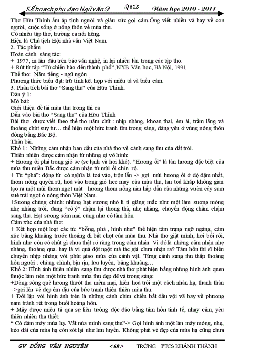 image for page Bồi dưỡng Ngữ văn 9