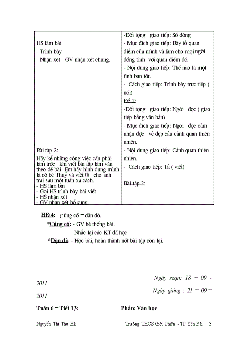 image for page Giáo án dạy chiều lớp 7