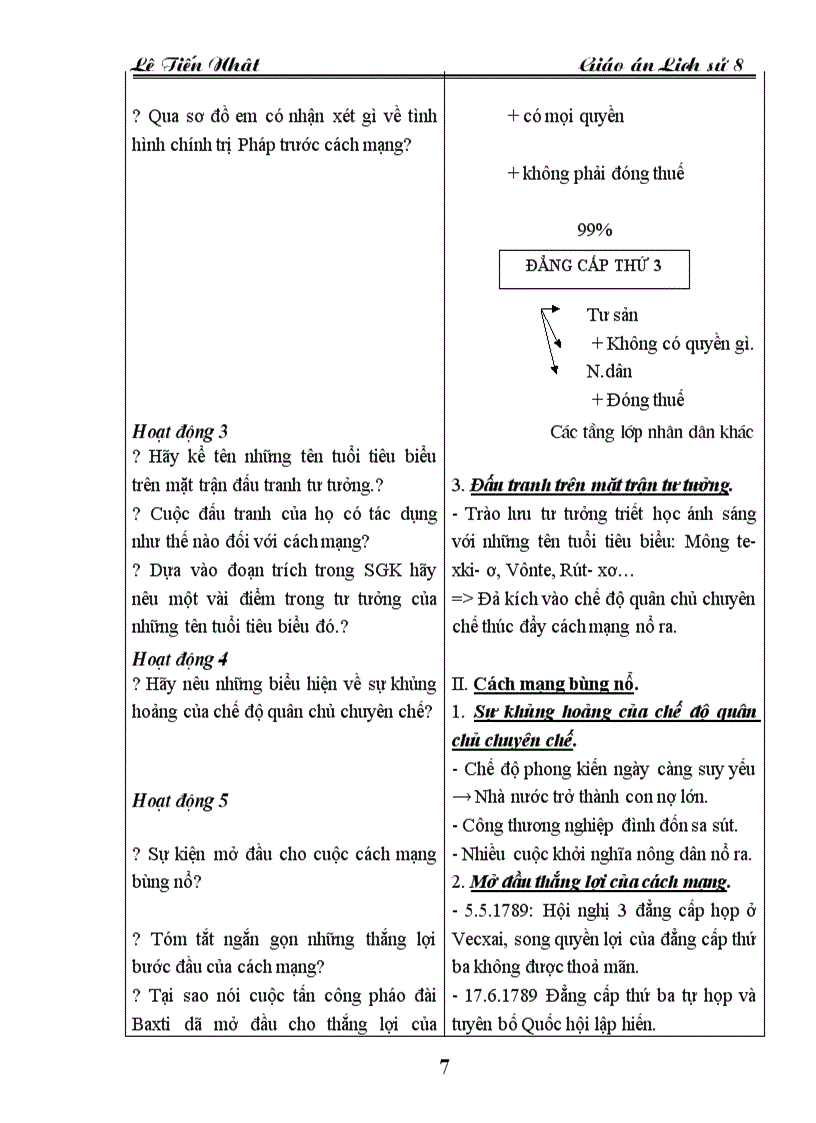 image for page Giao an Lich Su 8