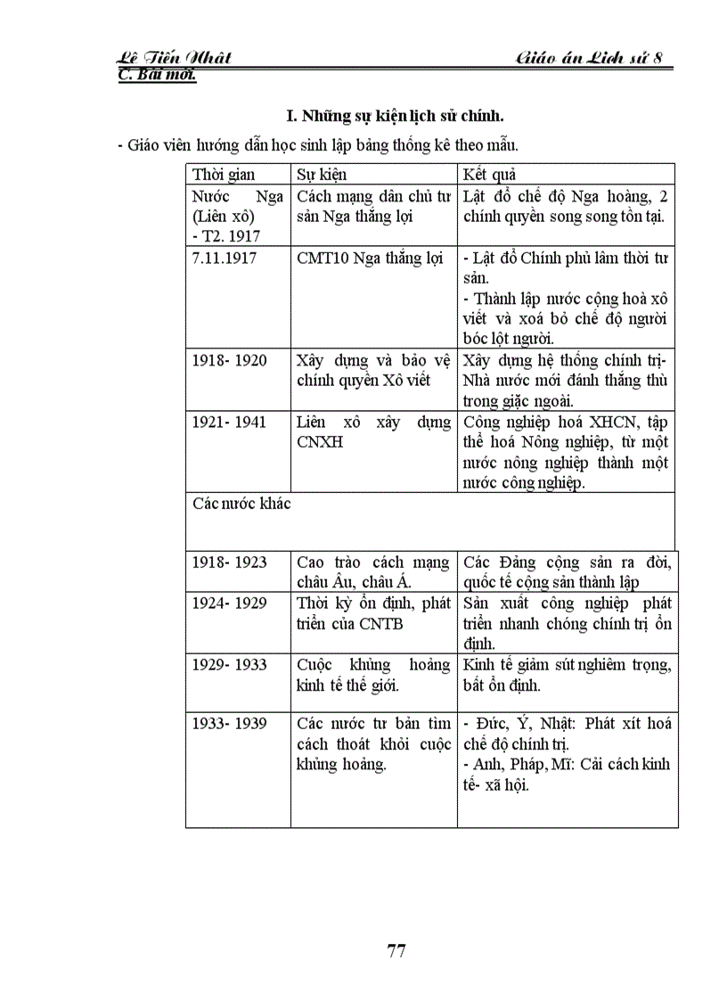 image for page Giao an Lich Su 8