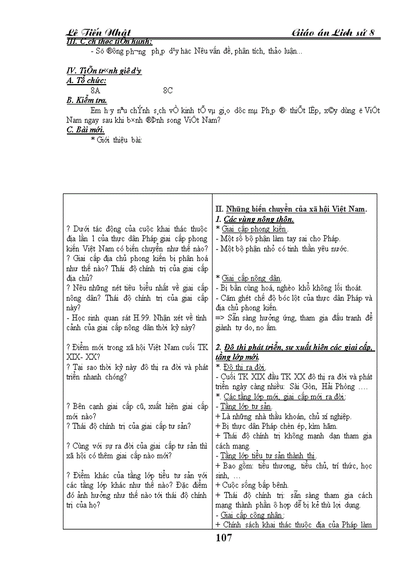 image for page Giao an Lich Su 8