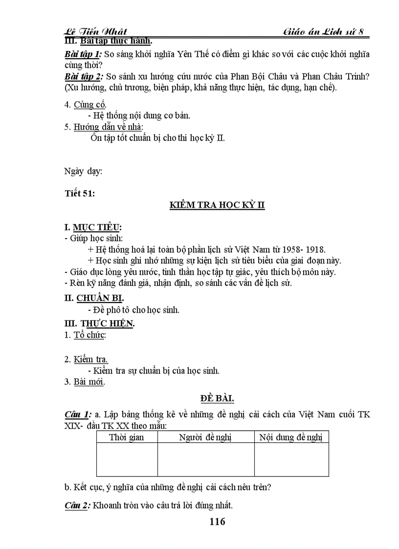 image for page Giao an Lich Su 8