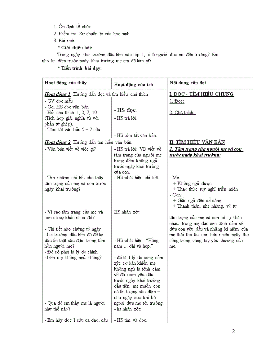 image for page Giáo án ngữ văn 7 cả năm 3 cột