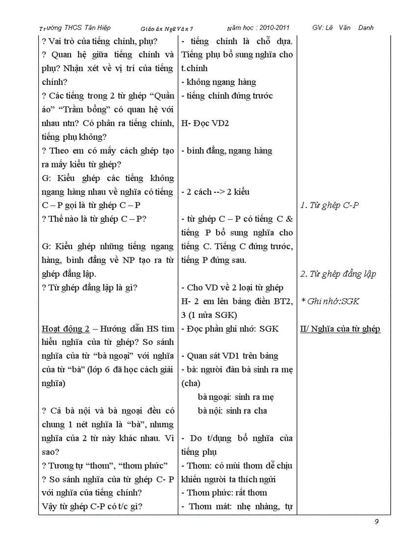 image for page Giao an Ngu van 7 ca nam 1