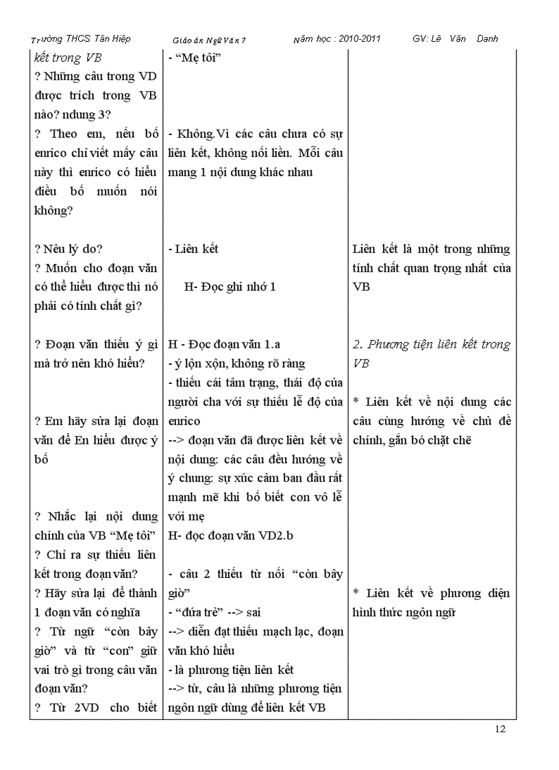 image for page Giao an Ngu van 7 ca nam 1