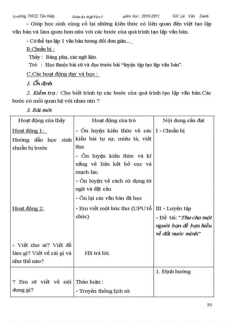 image for page Giao an Ngu van 7 ca nam 1