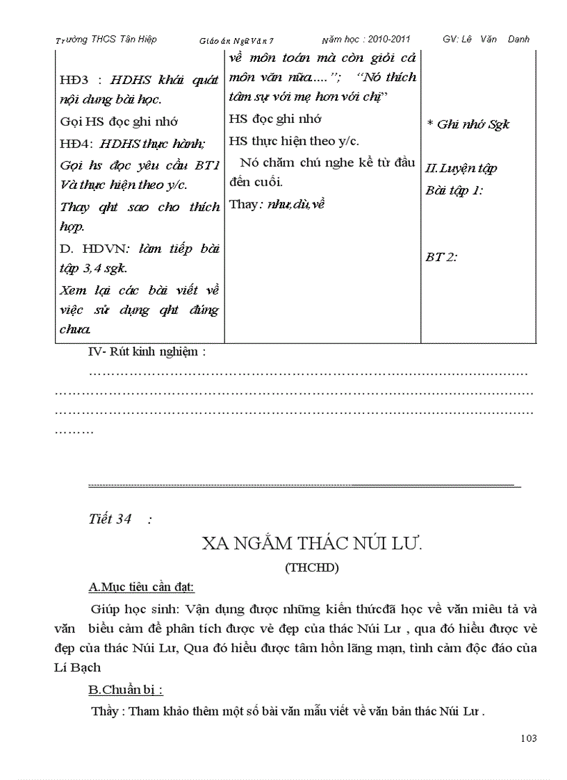 image for page Giao an Ngu van 7 ca nam 1