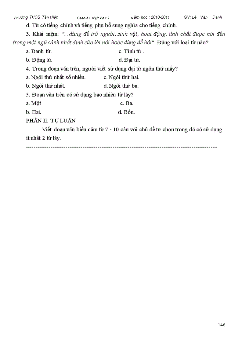 image for page Giao an Ngu van 7 ca nam 1