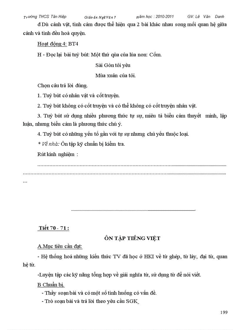 image for page Giao an Ngu van 7 ca nam 1