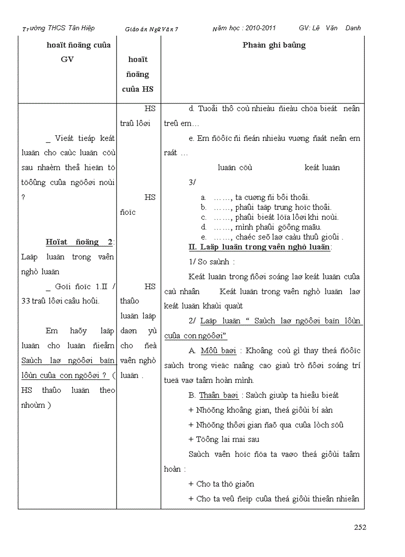 image for page Giao an Ngu van 7 ca nam 1