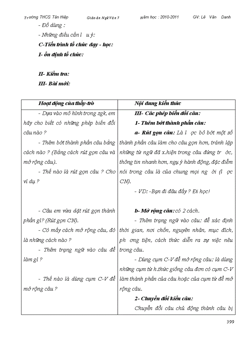 image for page Giao an Ngu van 7 ca nam 1