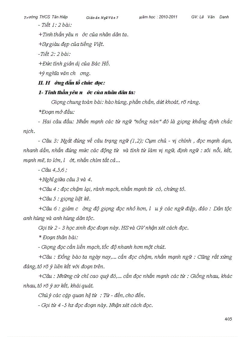 image for page Giao an Ngu van 7 ca nam 1