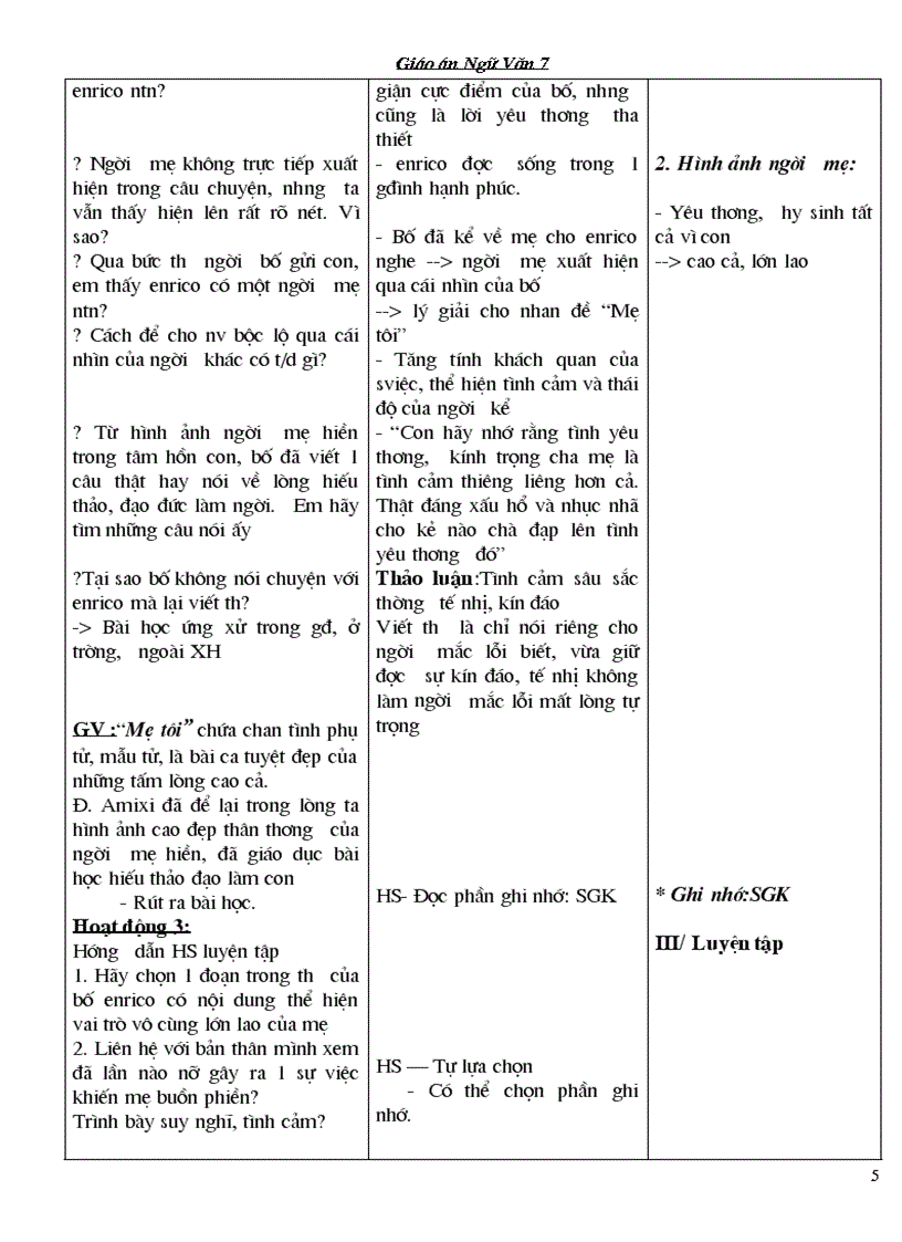 image for page Giáo án ngữ văn 7 hay 1