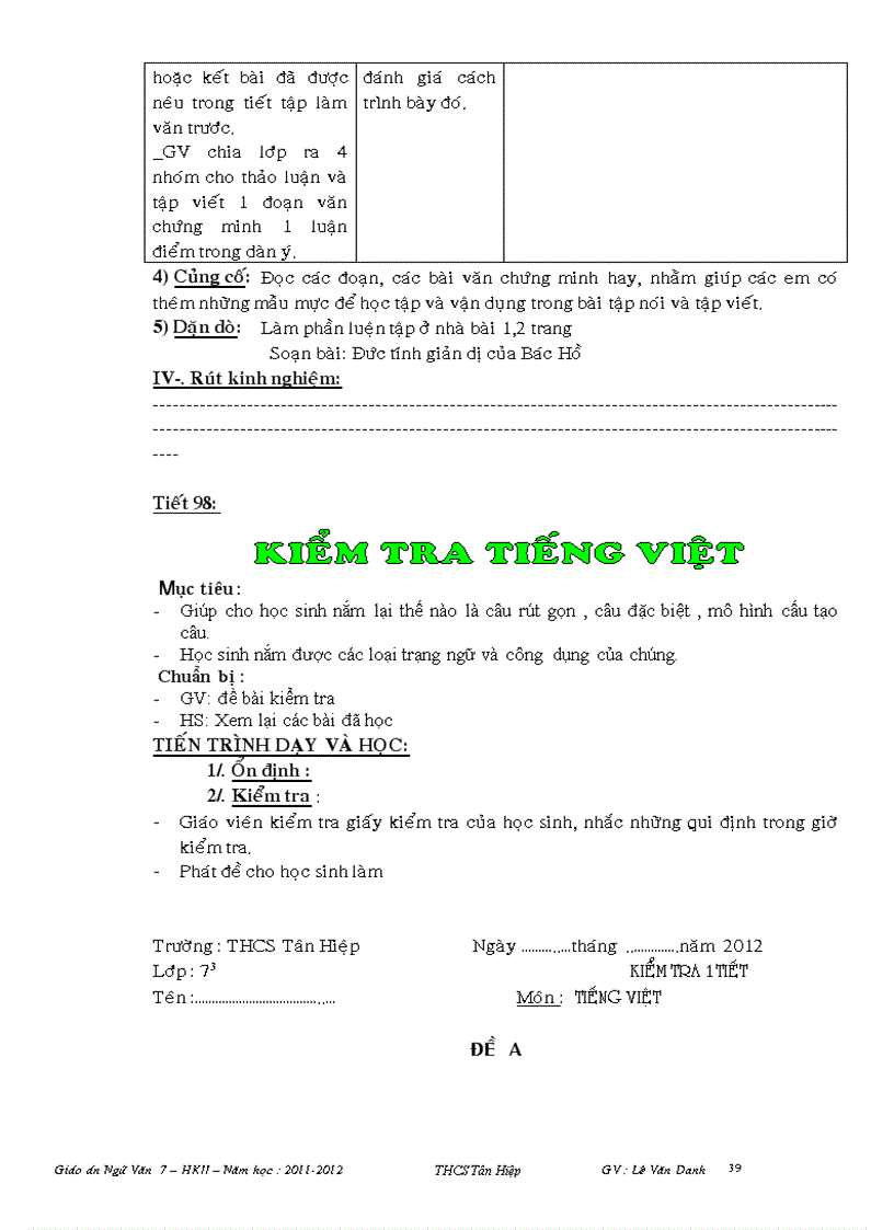 image for page Giao an ngu van 7 hk II