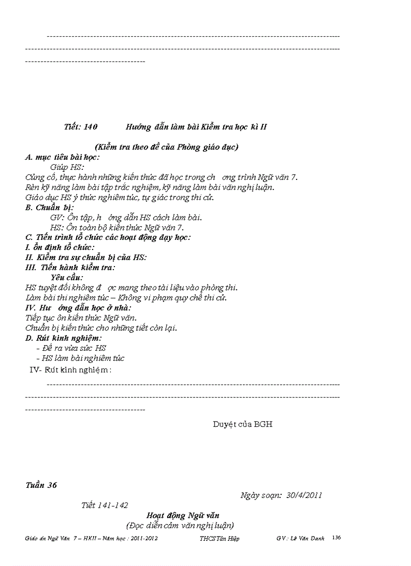 image for page Giao an ngu van 7 hk II