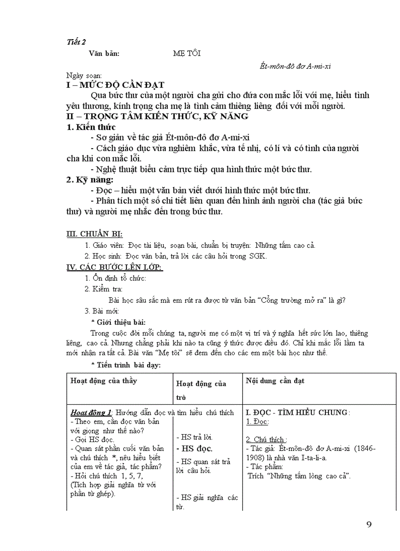 image for page Giáo án Ngữ văn 7 rất hay và chuẩn