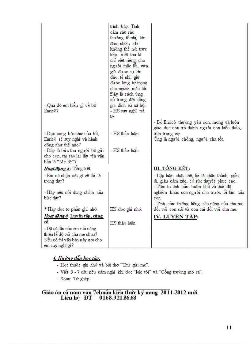 image for page Giáo án Ngữ văn 7 rất hay và chuẩn