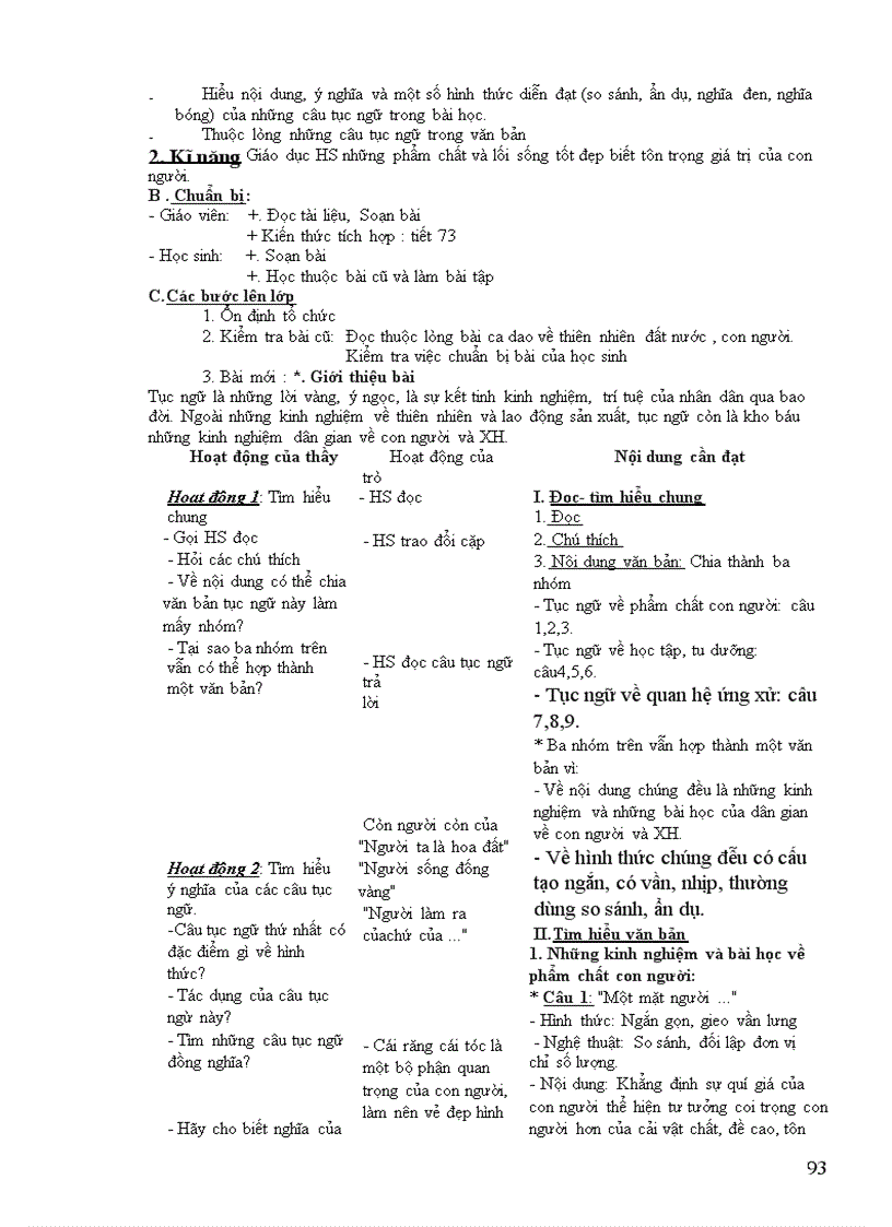 image for page Giáo án Ngữ văn 7 rất hay và chuẩn