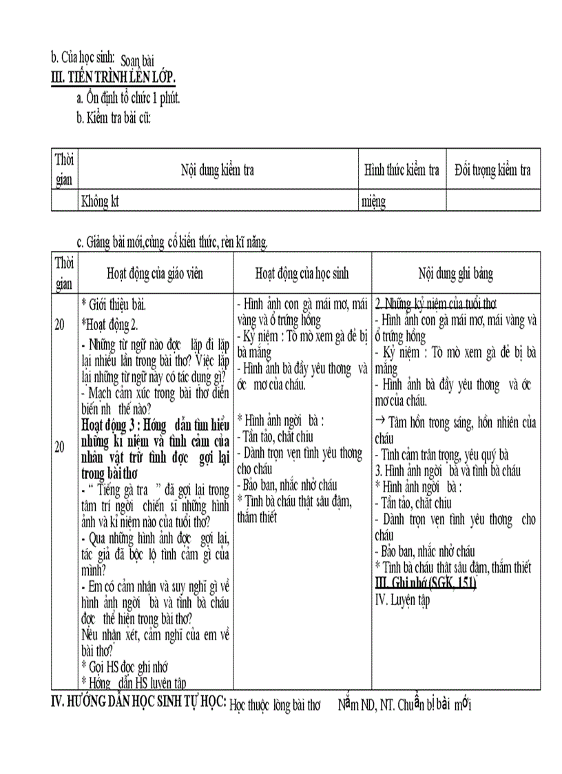 image for page Giáo án Ngữ văn 7 Tuần 14 Mới Chuẩn KTKN