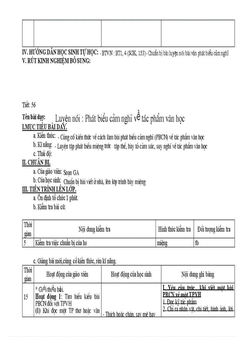 image for page Giáo án Ngữ văn 7 Tuần 14 Mới Chuẩn KTKN