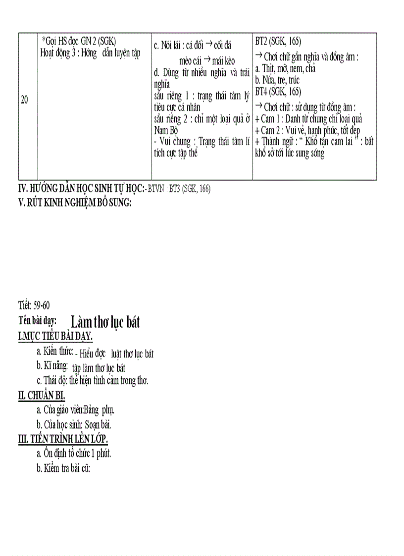 image for page Giáo án Ngữ văn 7 Tuần 15 Mới Chuẩn KTKN