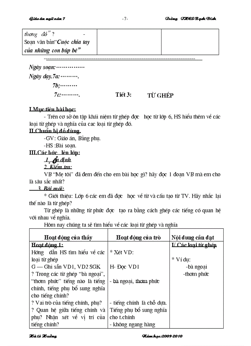 image for page Giao an NV7 3cot