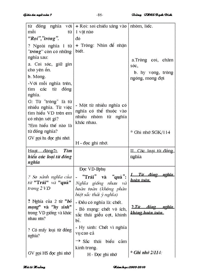 image for page Giao an NV7 3cot